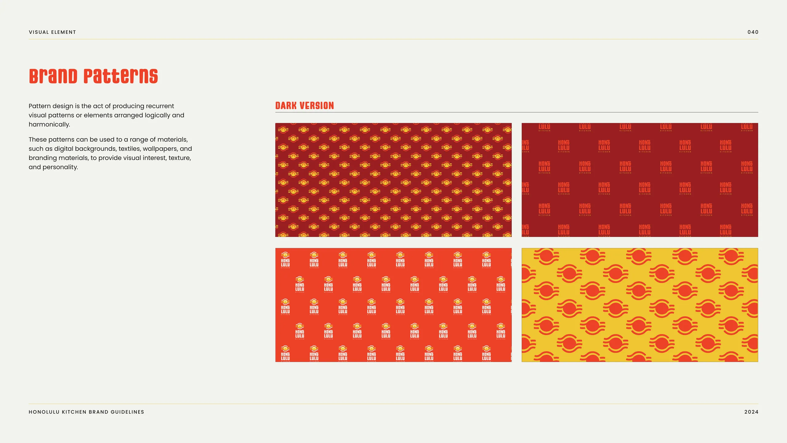 Honolulu Kitchen brand identity 5
